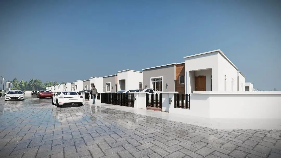 Modern commercial building